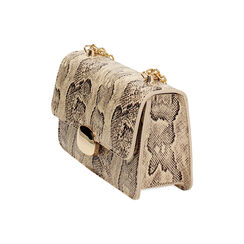 Mini bag donna beige stampa pitone, Primadonna, 255126337PTBEIGUNI, 003 preview