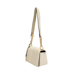 Borsa a tracolla panna con dettagli sofisticati, Primadonna, 265700970EPPANNUNI, 003 preview