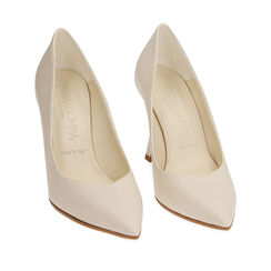 Décolleté panna, tacco 9,5 cm , Primadonna, 19M812657EPPANN035, 002a