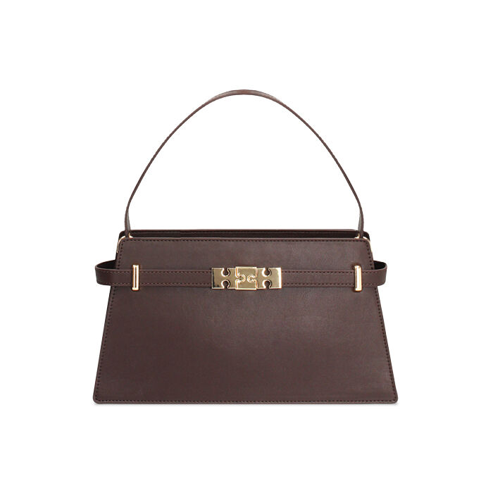 Mini bolso oscuro con detalles chic, Primadonna, 27D900674EPMOROUNI