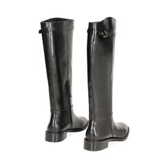Botte noire en cuir, Primadonna, 24N530004PENERO035, 003 preview