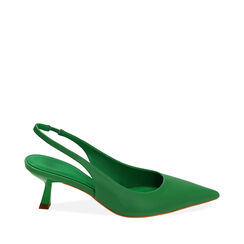 CALZATURA DECO. SLINGBACK SINTETICO VERD, Primadonna, 212141502EPVERD035, 001a