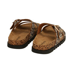 Sandali bassi donna leopard con pietre, Primadonna, 254701113ETLEOP036, 004 preview