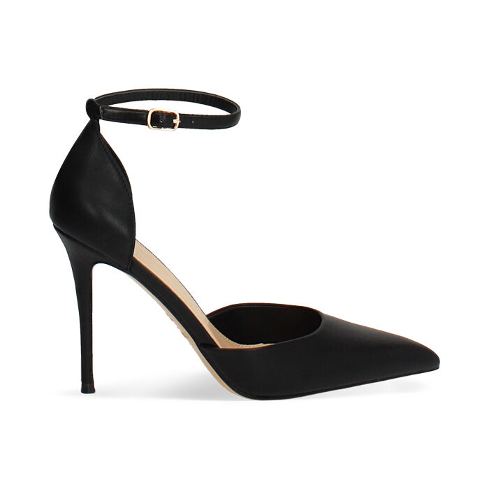 Zapato de puente abierto negro tac&oacute;n 10 cm, Zapatos, 272130678EPNERO036