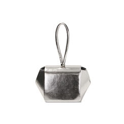 Mini bag argento laminato, Primadonna, 215102428LMARGEUNI, 001 preview