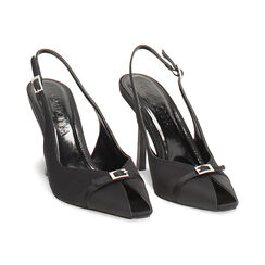 D&eacute;collet&eacute; nere con tacco 9,7 cm, Primadonna, 272100201RSNERO036, 003 preview