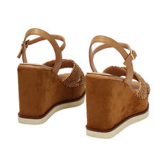 Zeppe cognac tacco 10 cm, Primadonna, 272159101ERCOGN035, 004 preview