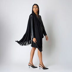 Sciarpa in tessuto nera da donna, Primadonna, 26B419803TSNEROUNI, 003 preview