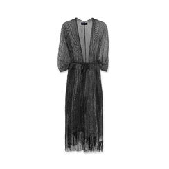 Poncho donna nero-argento in tessuto, Primadonna, 25B450210TSNEARUNI, 001a