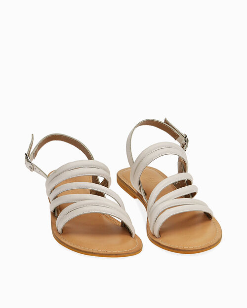 ZAPATOS FLAT PIEL BIAN, WHITE