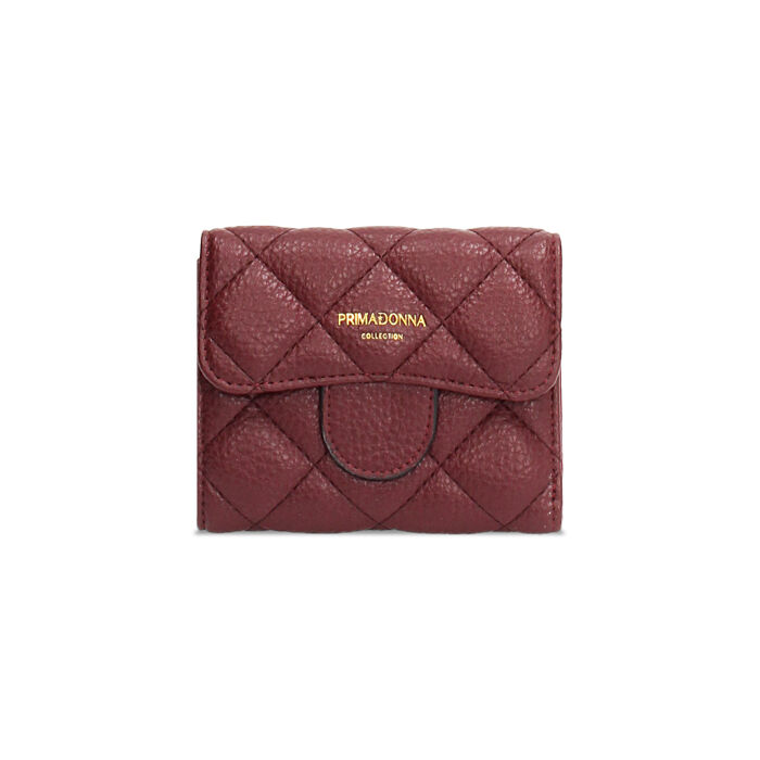 Portefeuille bordeaux élégant pour femme, Primadonna, 265702429EPBORDUNI