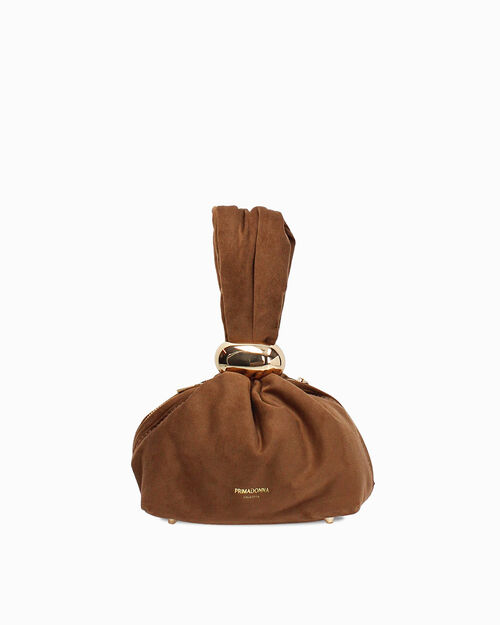 Mini bag cognac dallo stile sofisticato, COGNAC