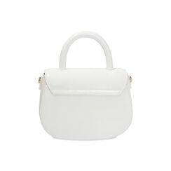 Mini bag bianca con tracolla removibile, Borse, 275126810VEBIANUNI, 003 preview