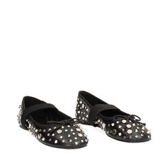 Ballerines noires pailletées, 244999216EPNERO035, 002a