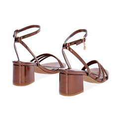 Sandalo donna rame chic, tacco 5,5 cm, Primadonna, 252770377LPRAME035, 004 preview