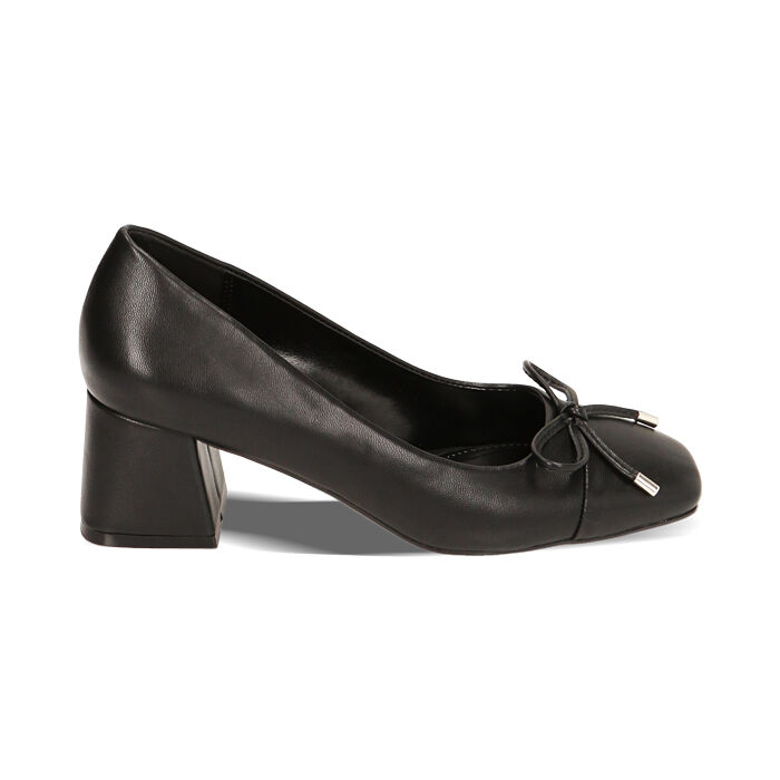 D collet donna nere bicolor tacco 5 5 cm Primadonna Collection