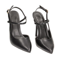 CALZATURA DECO. SLINGBACK SINTETICO NERO, Primadonna, 232186142EPNERO037, 002a