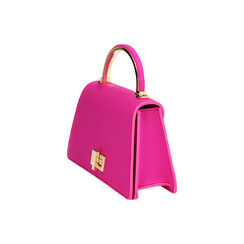 Mini bag donna fucsia in tessuto, Primadonna, 255126021LYFUCSUNI, 003 preview