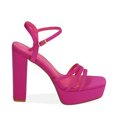 ZAPATOS SANDALIA LYCRA FUCS, Primadonna, 192180920LYFUCS035, 001a