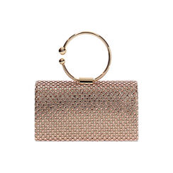 Mini bag rosa-oro con pietre, Primadonna, 275102426LPRAORUNI, 004 preview