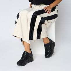 Baskets noires avec talon de 7 cm pour une touche de style, Primadonna, 262850919EPNERO036, 002a
