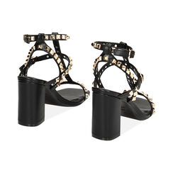 Sandalias con tacones negras, Special Price, 234906537EPNERO035, 003 preview