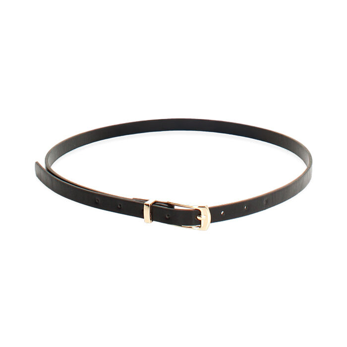 Ceinture noire avec boucle &eacute;l&eacute;gante, Primadonna, 27B413456EPNEROUNI