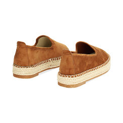 Espadrillas cognac con tacco 3 cm, Primadonna, 274928811MFCOGN035, 004 preview