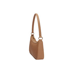 Mini bolso beige con bandolera removible, Primadonna, 275130169EIBEIGUNI, 003 preview