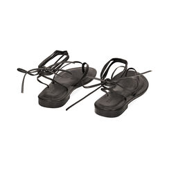 Sandalias planas mujer negras, Primadonna, 254940813EPNERO035, 004 preview