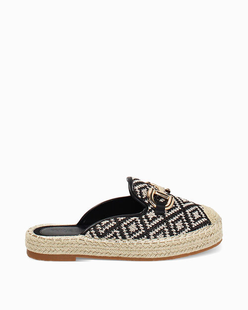 CHAUSSURES POUR FEMMES SABOT RAFFIA NEPA, MULTI COLOR