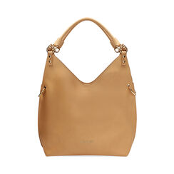 Bolso de hombro de mujer beige, Primadonna, 250400080EPBEIGUNI, 001 preview