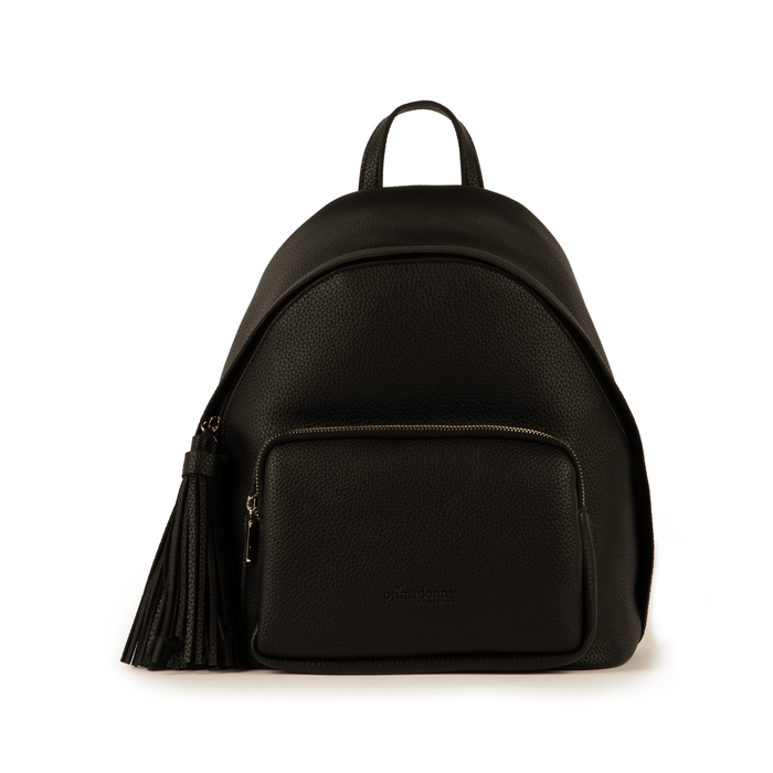 Mochila En Eco Piel Color Negro Primadonna Collection