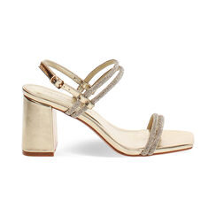 Sandalias de tac&oacute;n oro 7,5 cm, Primadonna, 274946322LPOROG035, 001 preview