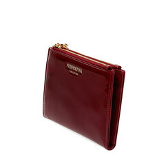 Cartera de mujer color cereza con cremallera, Primadonna, 255101005VECHERUNI, 002a