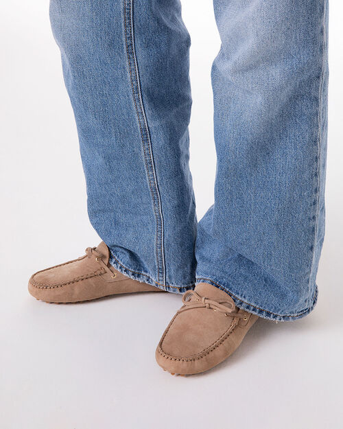 Mocassini taupe dallo stile raffinato, TAUPE