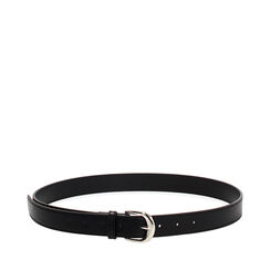 ACCESSORIES BELT SYNTHETIC NERO, Primadonna, 27B413710EPNEROUNI, 001a