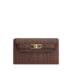 Portafoglio testa di moro con dettagli eleganti, Borse, 275710002EPMOROUNI, 001a