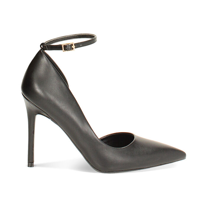 Open shank noires talon fin Primadonna Collection
