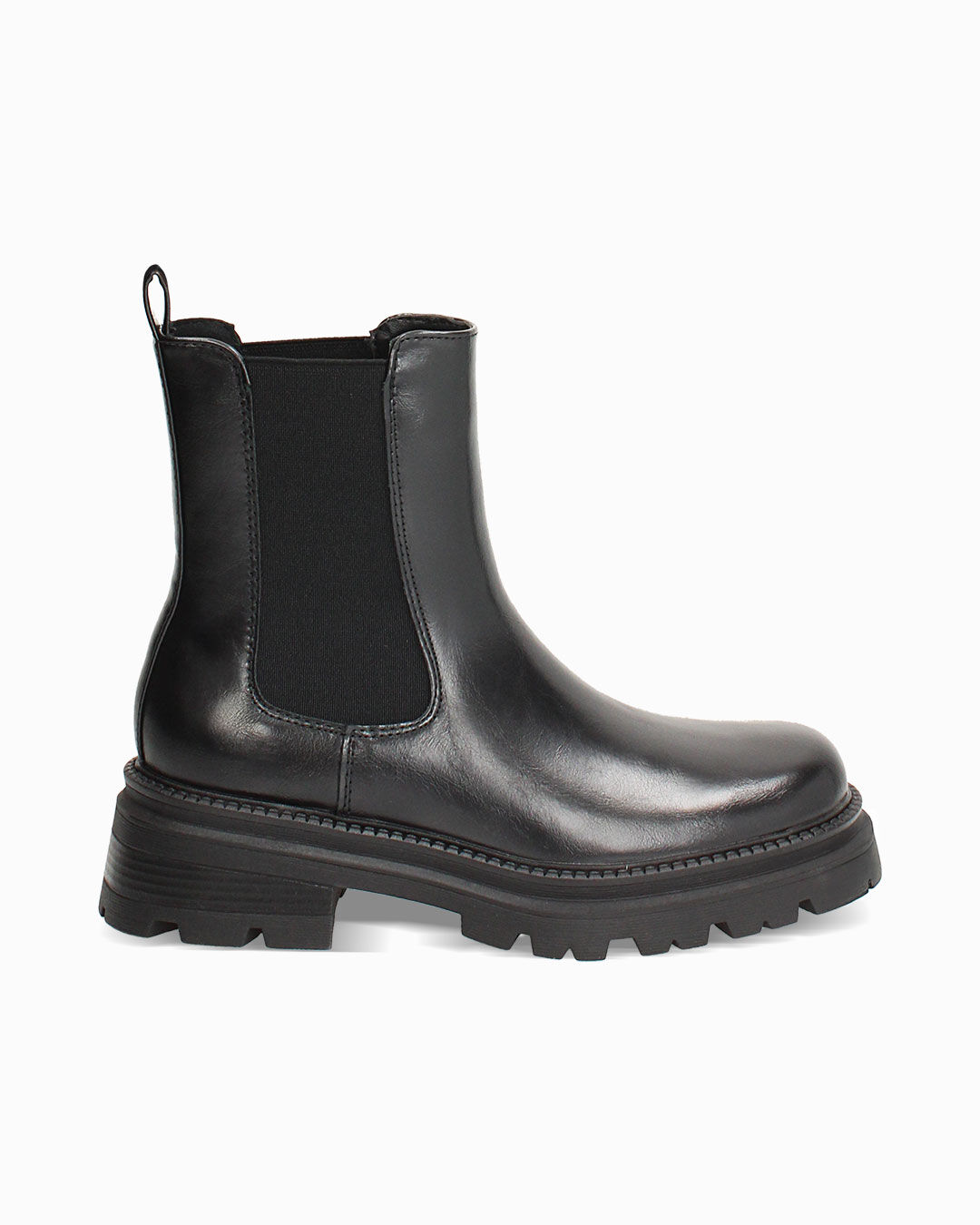 Stivaletti Beatles Neri Con Tacco 5,5 Cm-image
