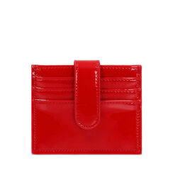 Cartera mujer roja de charol, Primadonna, 255127712VEROSSUNI, 001a