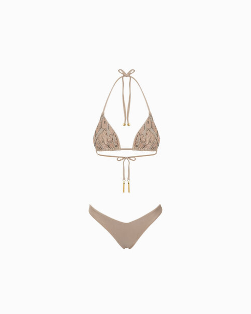 VETEMENTS BIKINI LYCRA BEIG, BEIGE