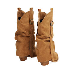 Botas texanas camel tac&oacute;n 9 cm, Zapatos, 273063906MFCAME035, 004 preview