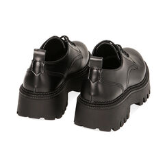 WOMEN SHOES OXFORD SYNTHETIC-ABRADED NER, Primadonna, 227528983ABNERO039, 003 preview