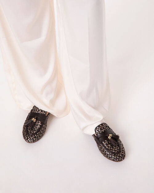 Sabot testa di moro intrecciati, DK BROWN