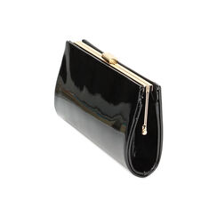 Bolso de mano negro de charol, Special Price, 235108878VENEROUNI, 002 preview
