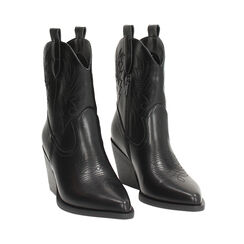 WOMEN SHOES DEMI-BOOT SYNTHETIC NERO, Primadonna, 263073111EPNERO037, 003 preview