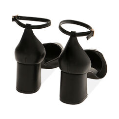 WOMEN SHOES OPEN SHANK SYNTHETIC NERO, Primadonna, 222121702EPNERO035, 003 preview