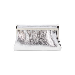 Clutch mujer plateada en laminado, Primadonna, 255126163LMARGEUNI, 004 preview