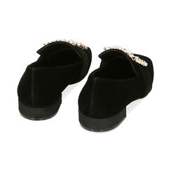 CALZATURA BALLERINA VELLUTO NERO, Fin de Collection, 224936701VLNERO036, 003 preview